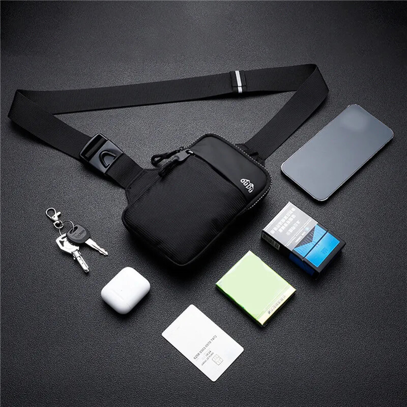Mini Sling Bag for Men Women Small Crossbody Bag Phone Chest Bag for Traveling