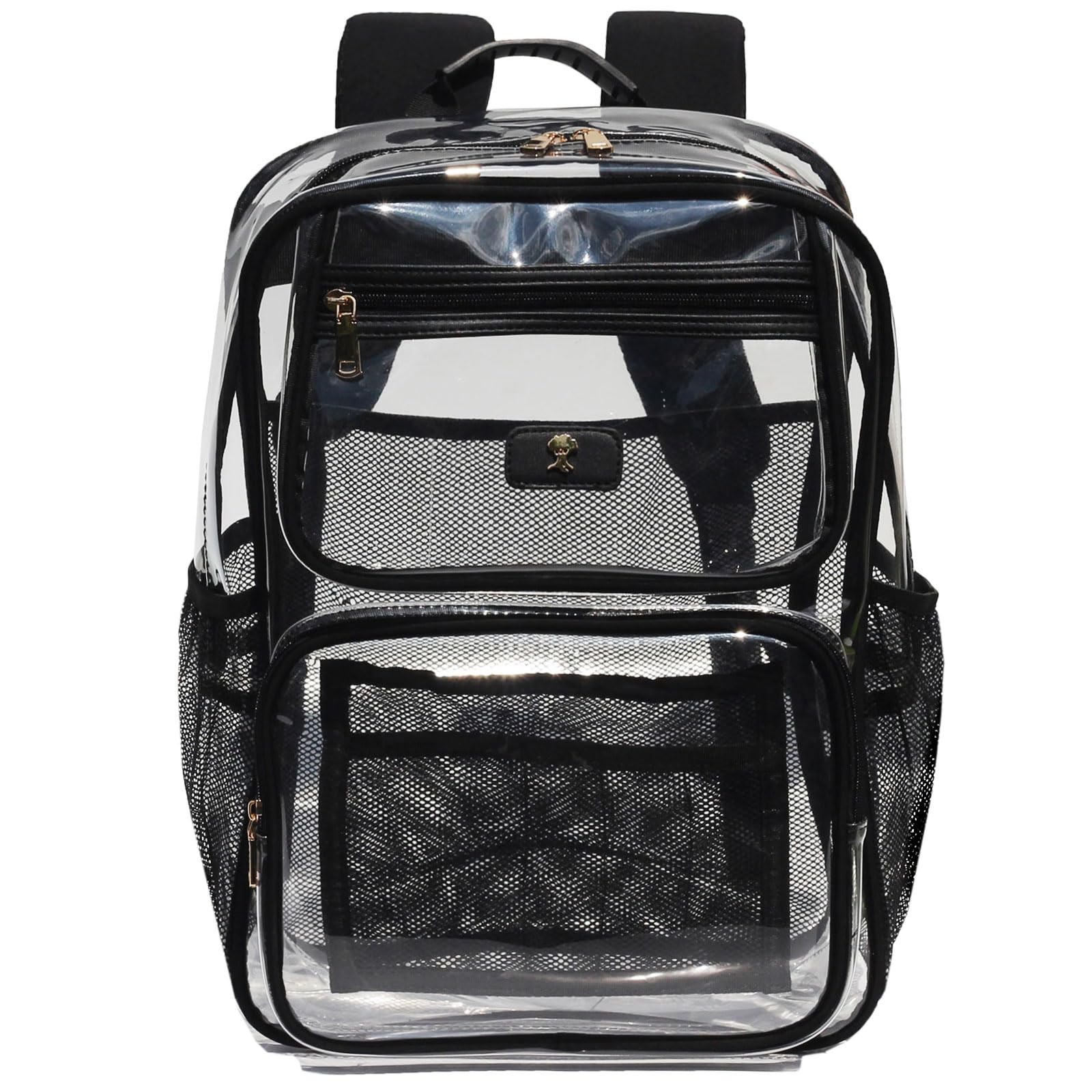 Clear Backpack Transparent Stadium Approved See Through Backpack for Middle C…