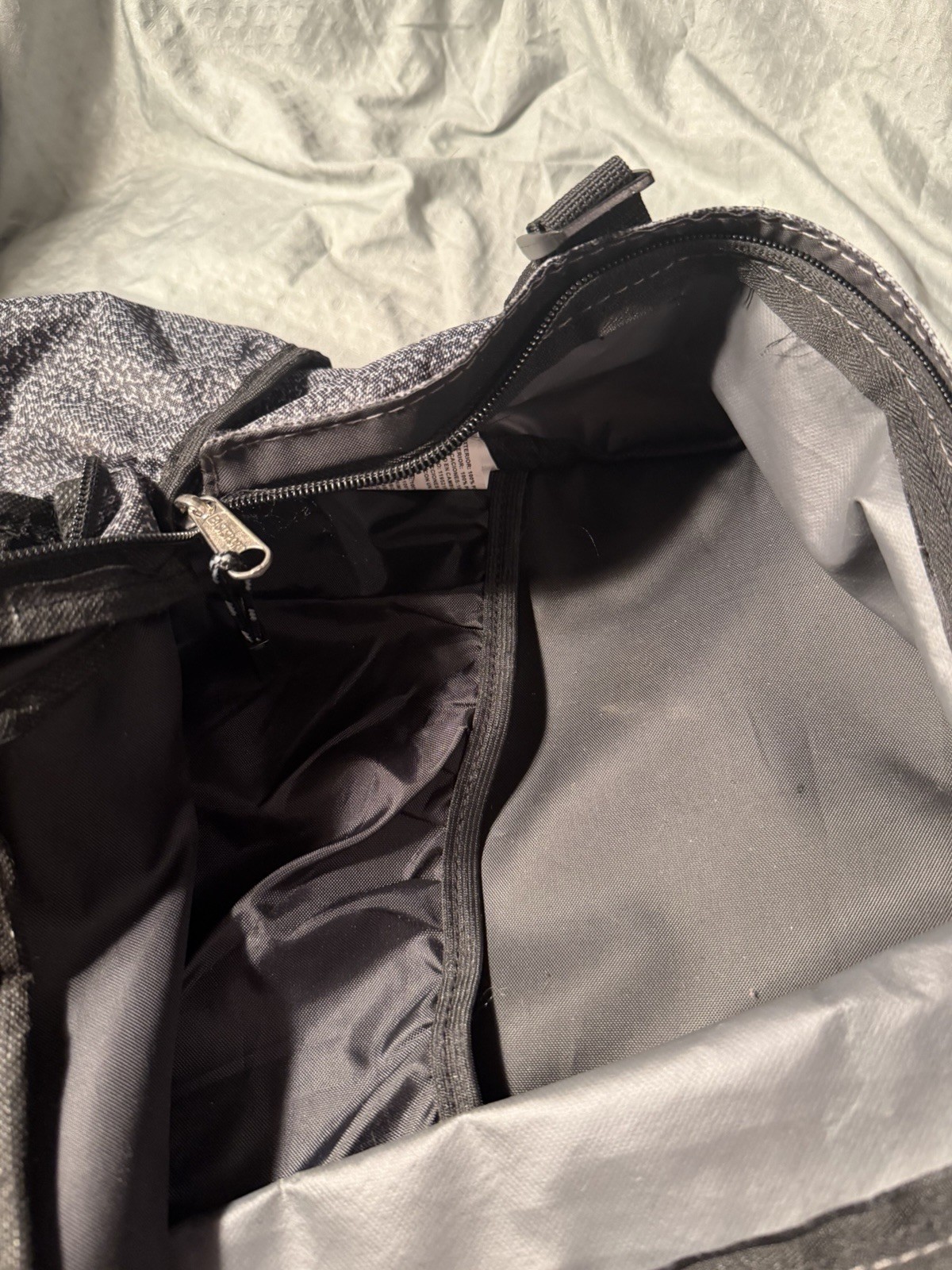 Eastsport Heather, Gray Backpack School Travel Laptop Book Bag Multi Pocket