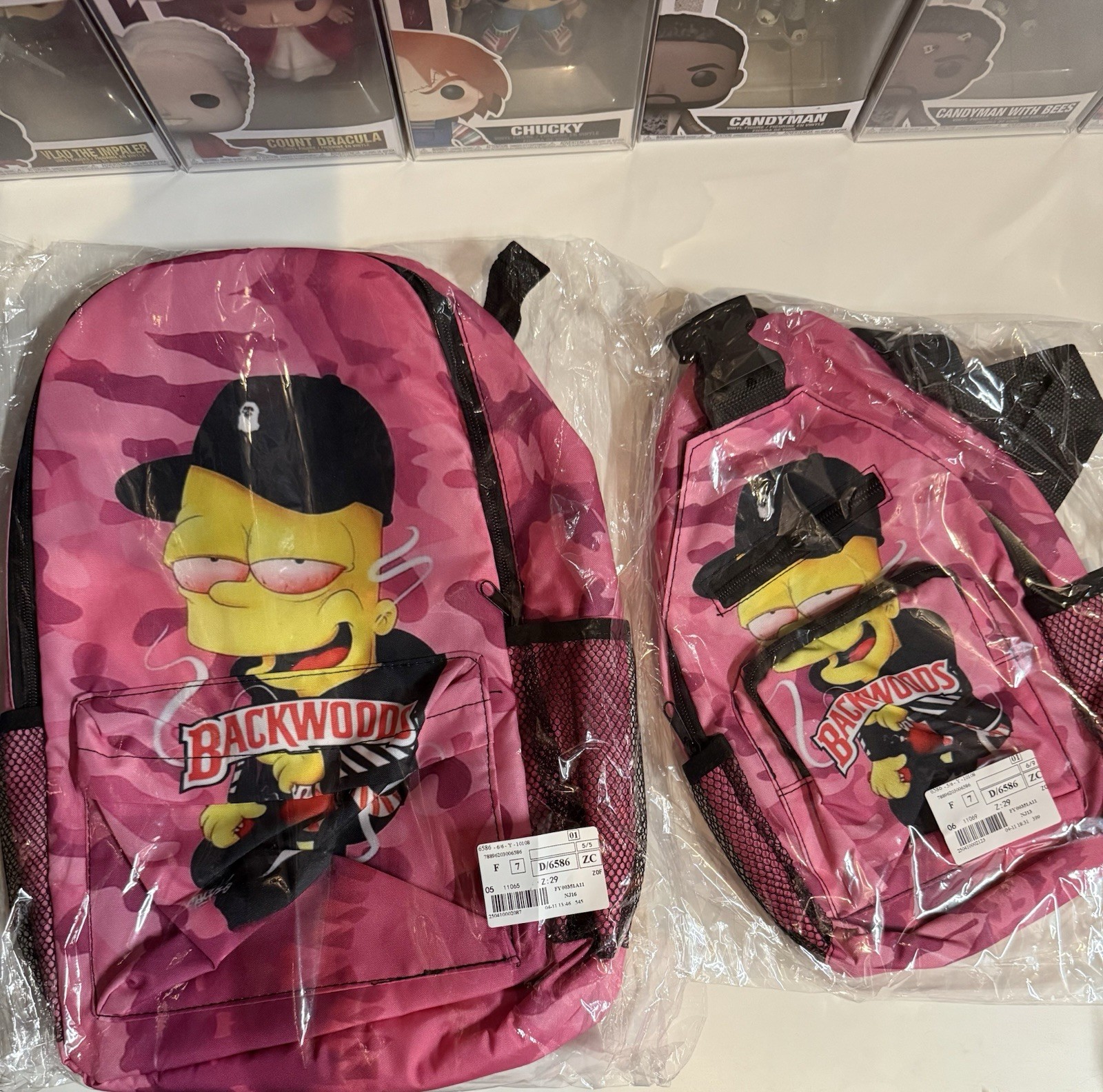 Bart Simpson Backwoods 3pc. Bookbag Set