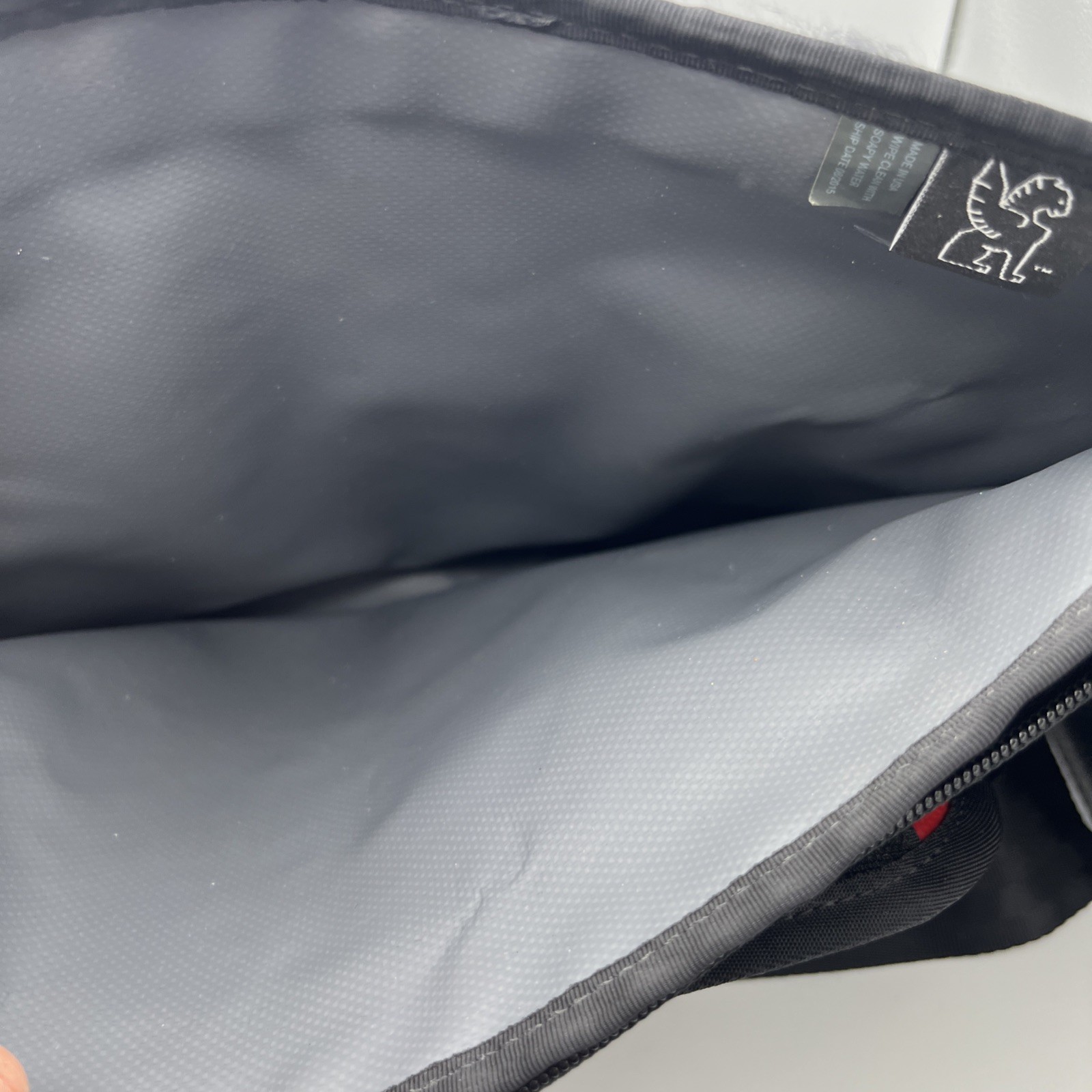 Discontinued Chrome Industries Triple All Black Chekhov Roll Top Messenger Bag