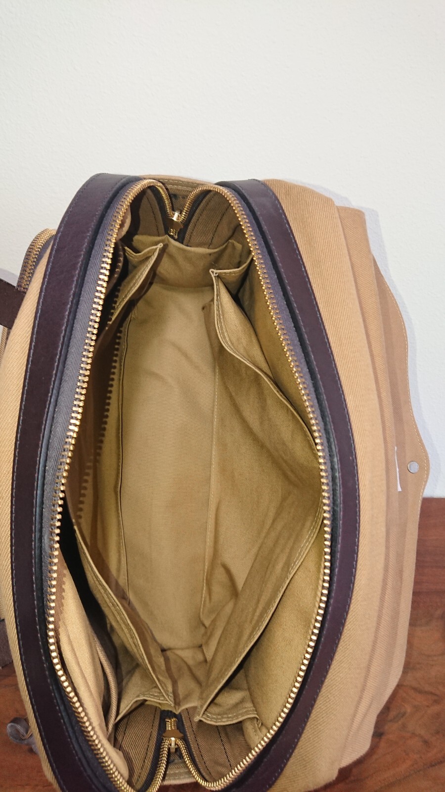 Filson Rugged Twill Padded Computer Bag | Tan | Made in USA