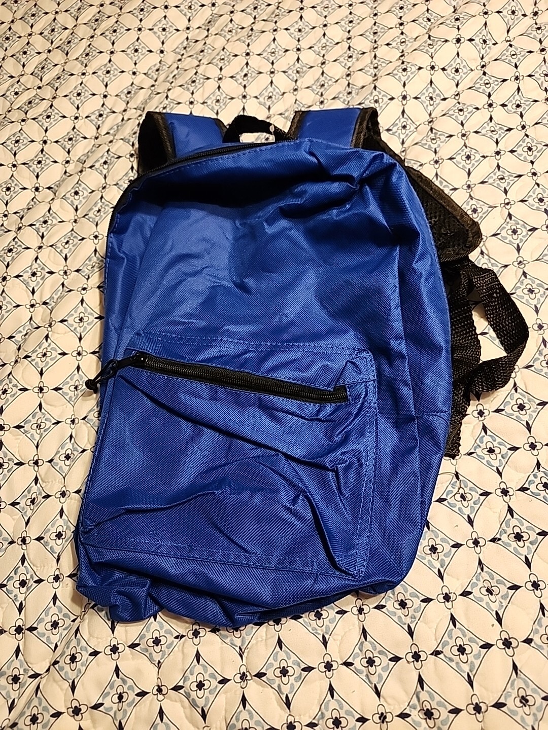 Backpack by Moda West Blue 15.25 Inch Backpack