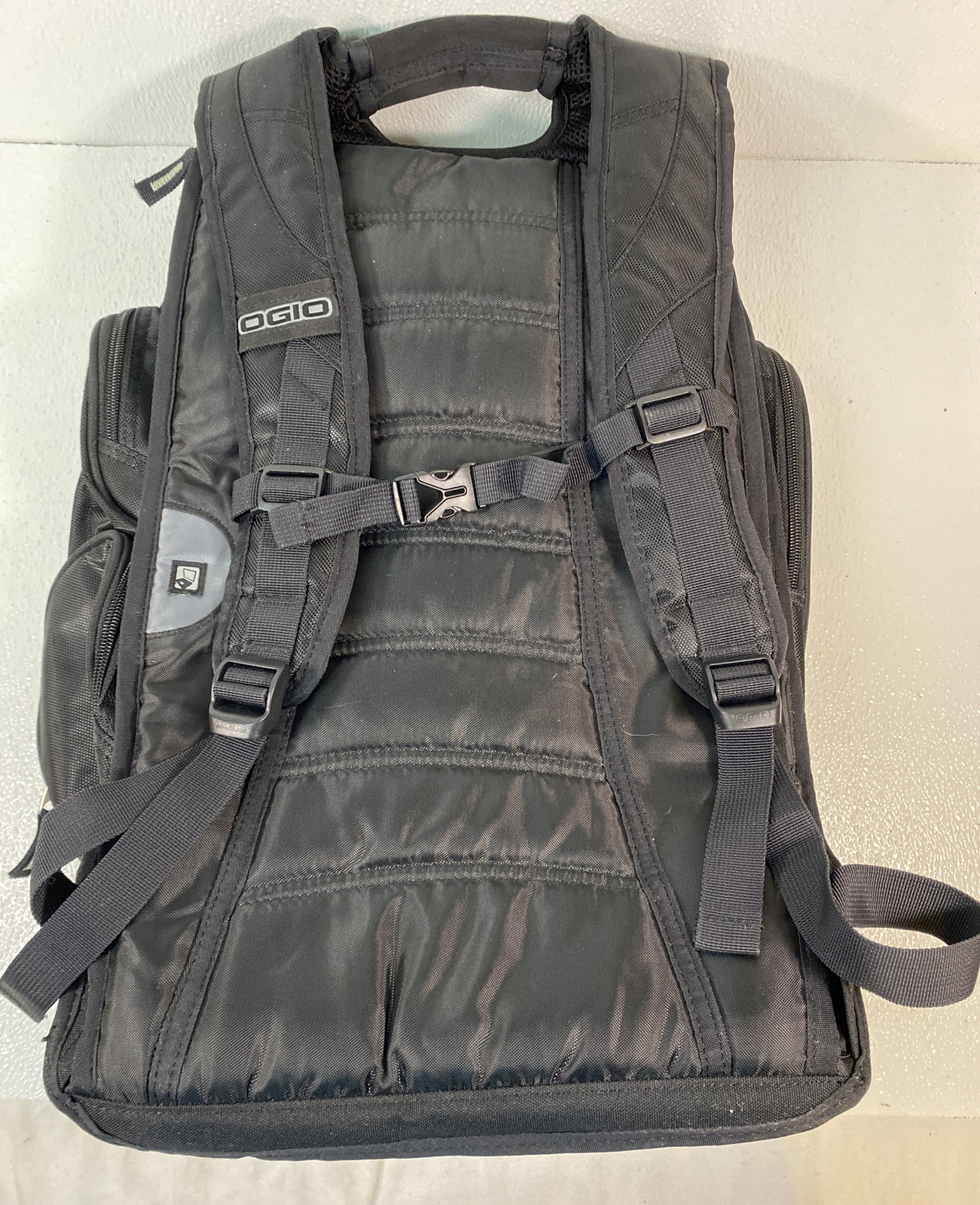 OGIO VT Miltope Seven Compartment Laptop Backpack 21”X 16” Black Excellent Cond