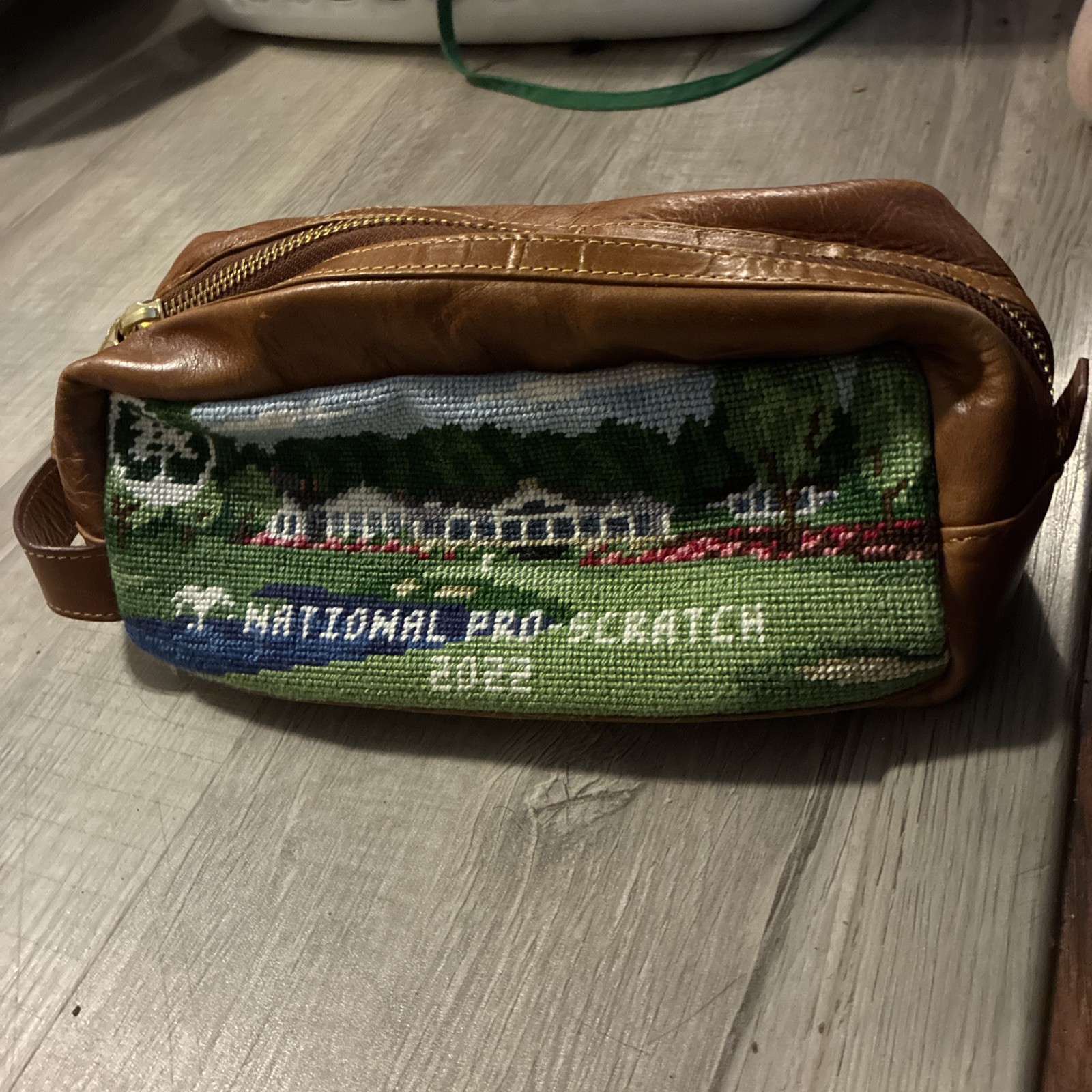 Smathers & Branson Leather Toiletry Bag Hand-stitched National Pro-Scratch 2022