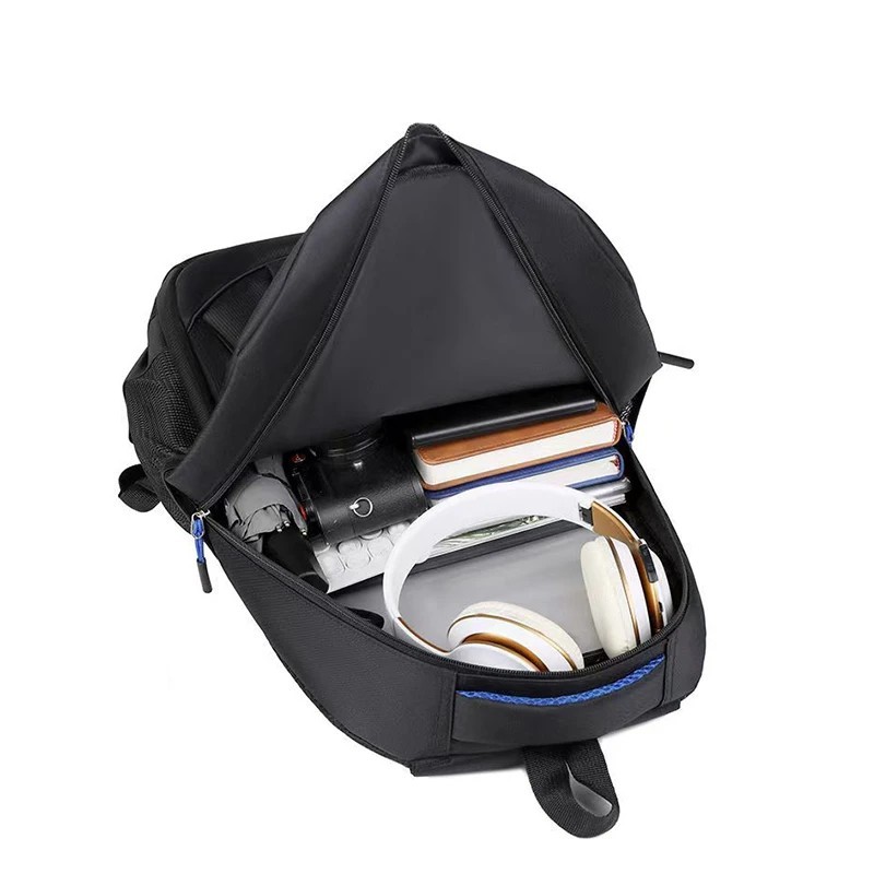 Men’s and Women’s Double-Shoulder Backpack – Solid Color – Business Travel