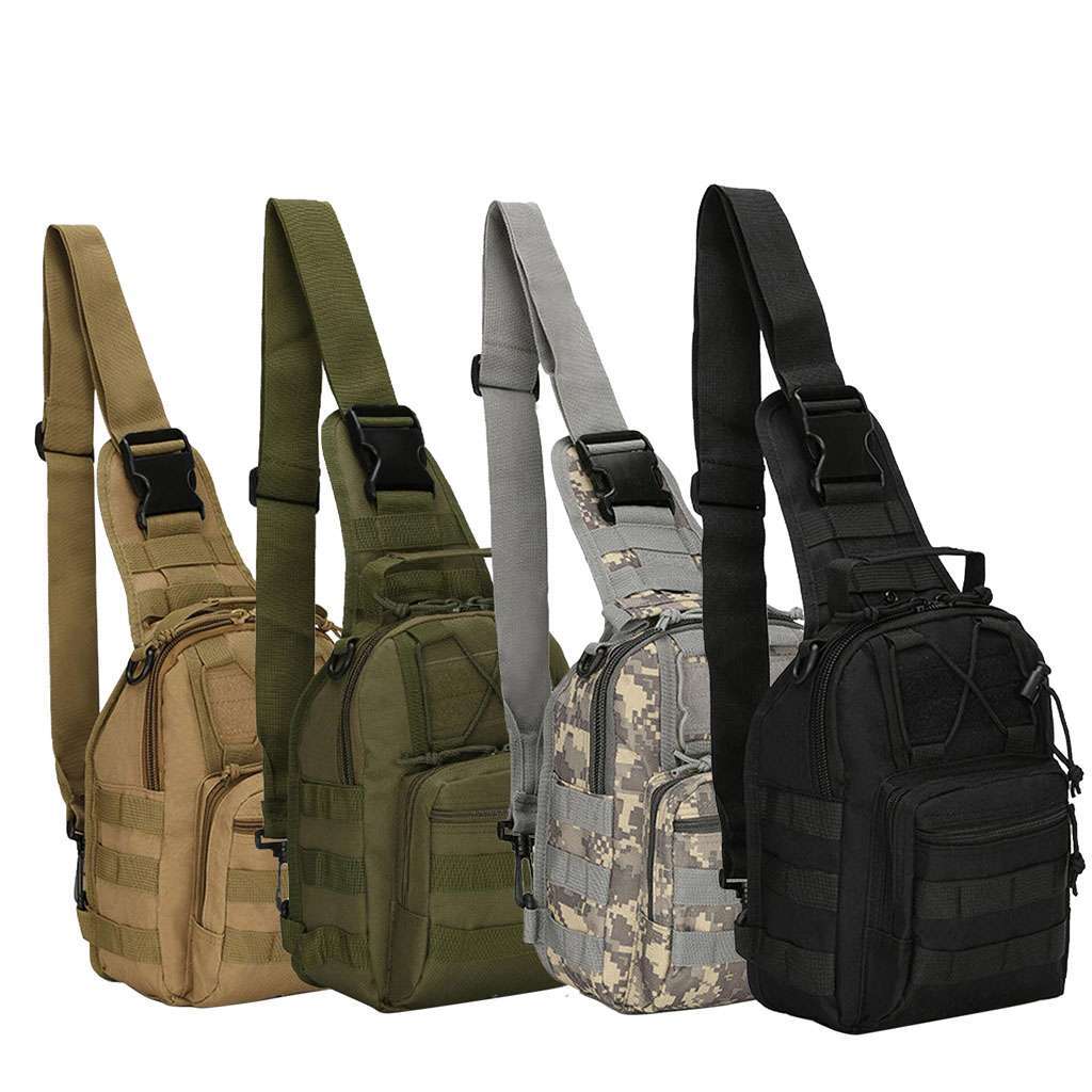 Tactical Backpack men Military Outdoor Travel Camping Hiking Shoulder Chest Bag