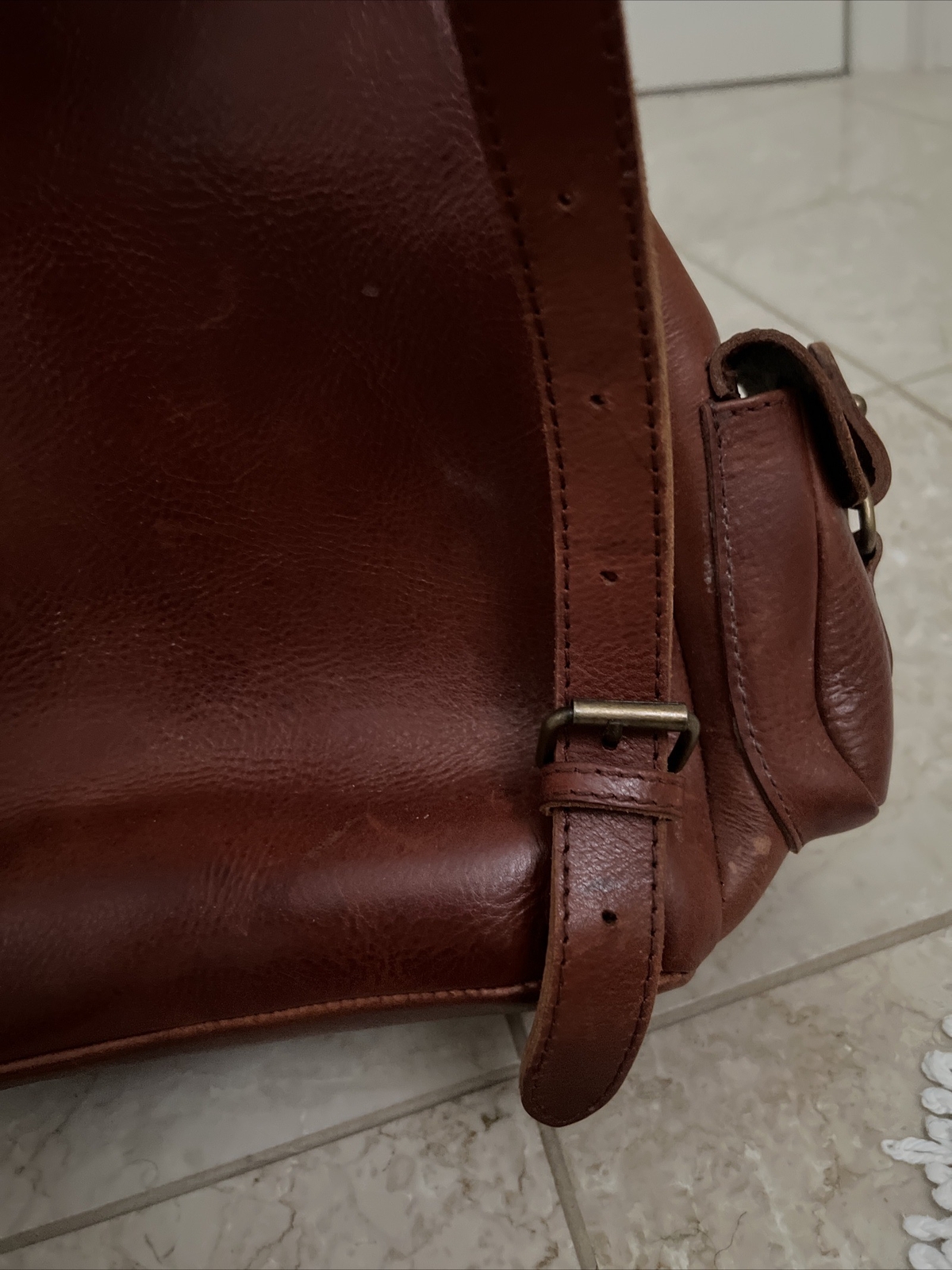 Jean Shop NYC Leather Backpack – Rare