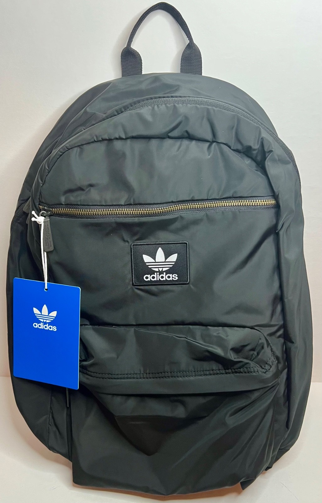 adidas Originals National Plus Backpack Unisex One Size Black CJ6397 NWT