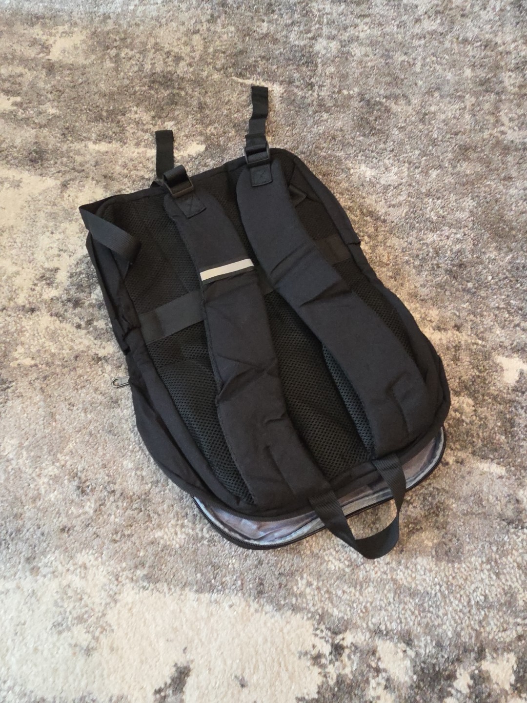 New MAXTOP Black Backpack with Multiple Compartments, Padded, Pockets USB