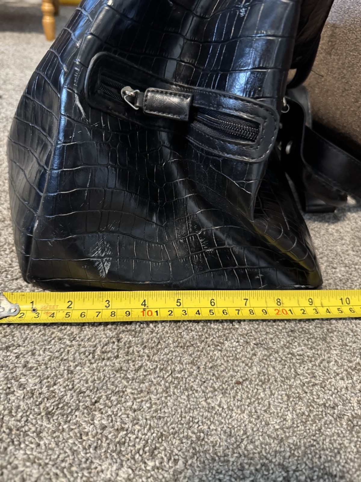 Rare VTG Leather NYC 2001 Duffle Bag- See Pictures And Description For Info