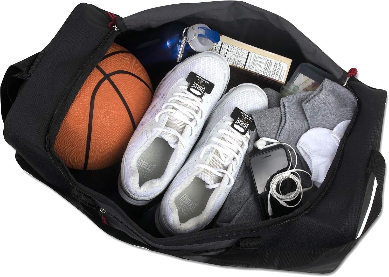 Stylish Two-Tone Duffle Bag – Lightweight, Water-Resistant & Perfect for Travel