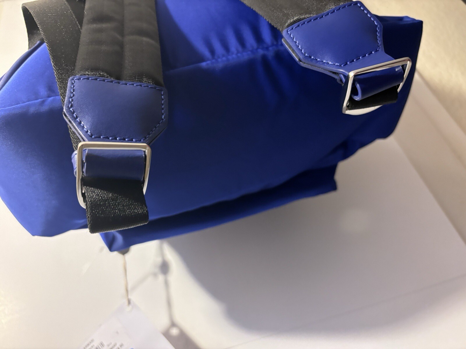 NWT $416 emporio armani backpack Polyurethane Leather