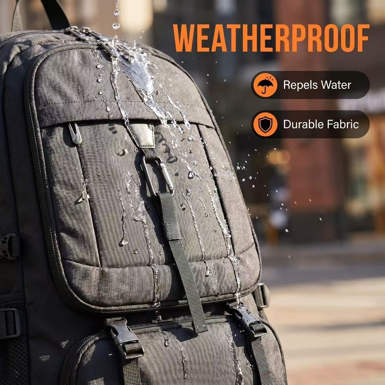 Men’s Large Capacity Backpack – Spacious, Durable & Perfect for Travel or Work