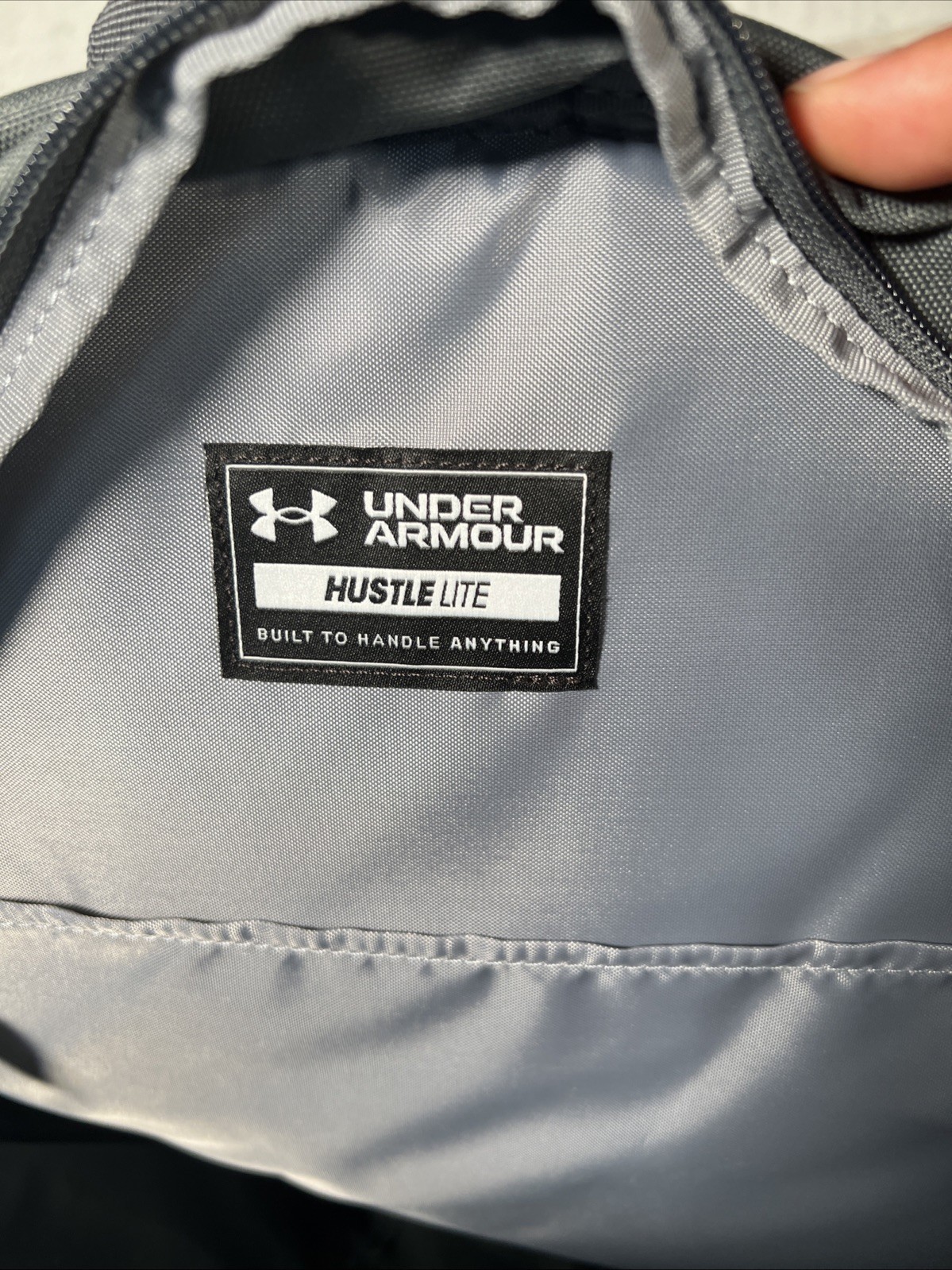 Under Armour UA Hustle 5.0 Backpack – Gray (1361176) – Free Shipping!