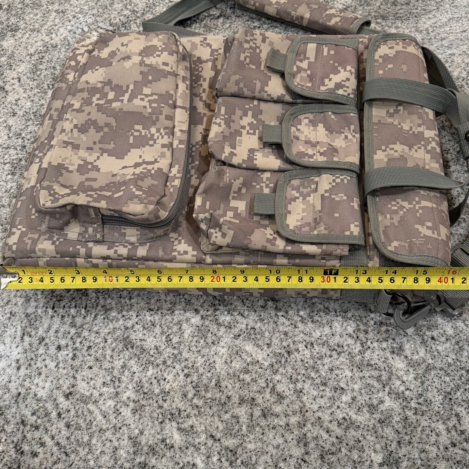 Digital Camo-Tactical/Utility-Mlt-Pocket-Military Range Laptop Case Shoulder Bag