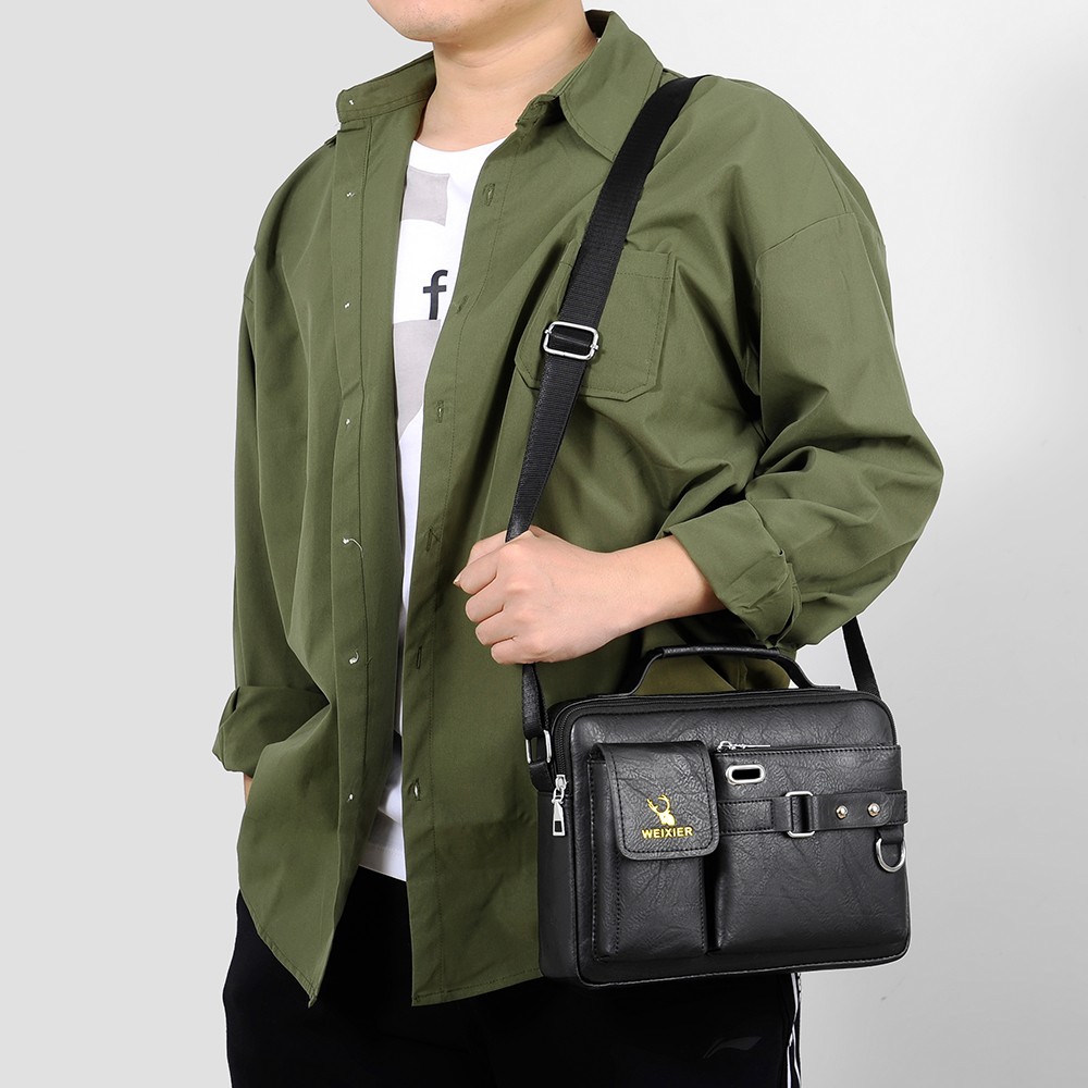 Single-shoulder Bag Crossbody Bag Handbag Briefcase Casual Bag For Men Travels