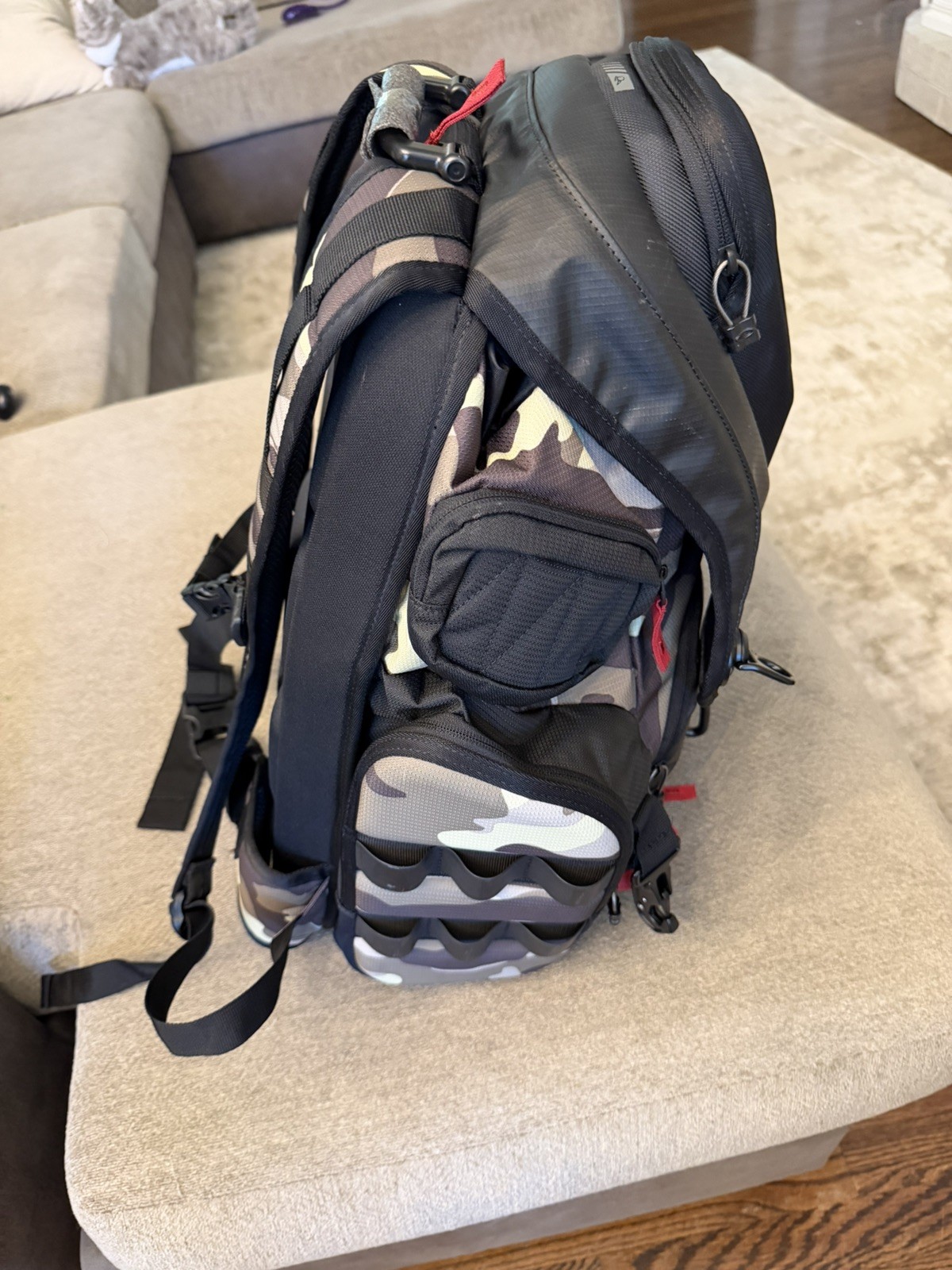 🆕 Oakley Tactical Field Gear Big Kitchen Sink Backpack🎒Herb Camo Red Core Pack