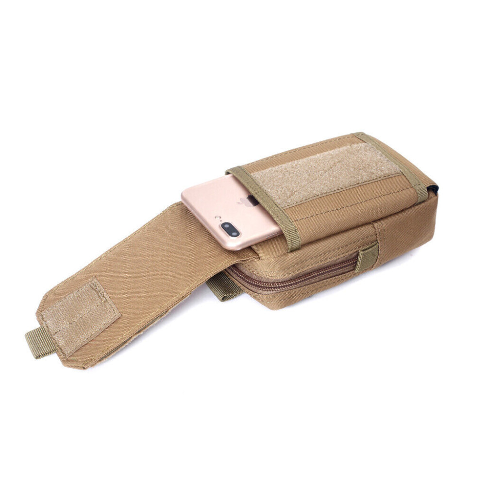 Outdoor Tactical Molle Pouch Mobile Phone Waist Bag EDC Pouch Wallet Utility Bag