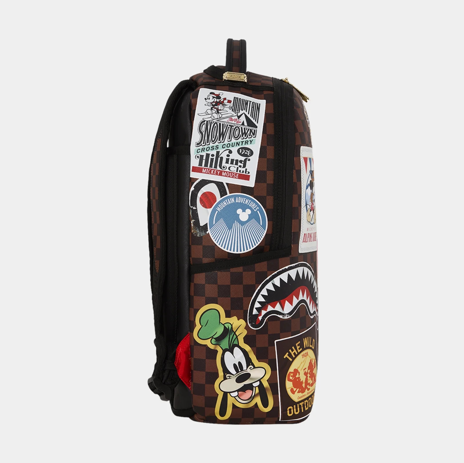 Sprayground Mouse Global Mogul Backpack 🔥New W/ TAG Black Bookbag School Bag