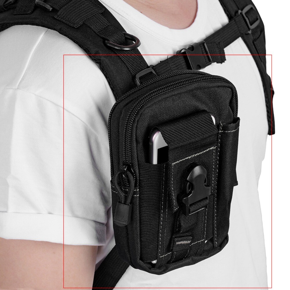 Tactical Molle Pouches Compact Utility EDC Waist Bag Pack Belt Phone Pouch