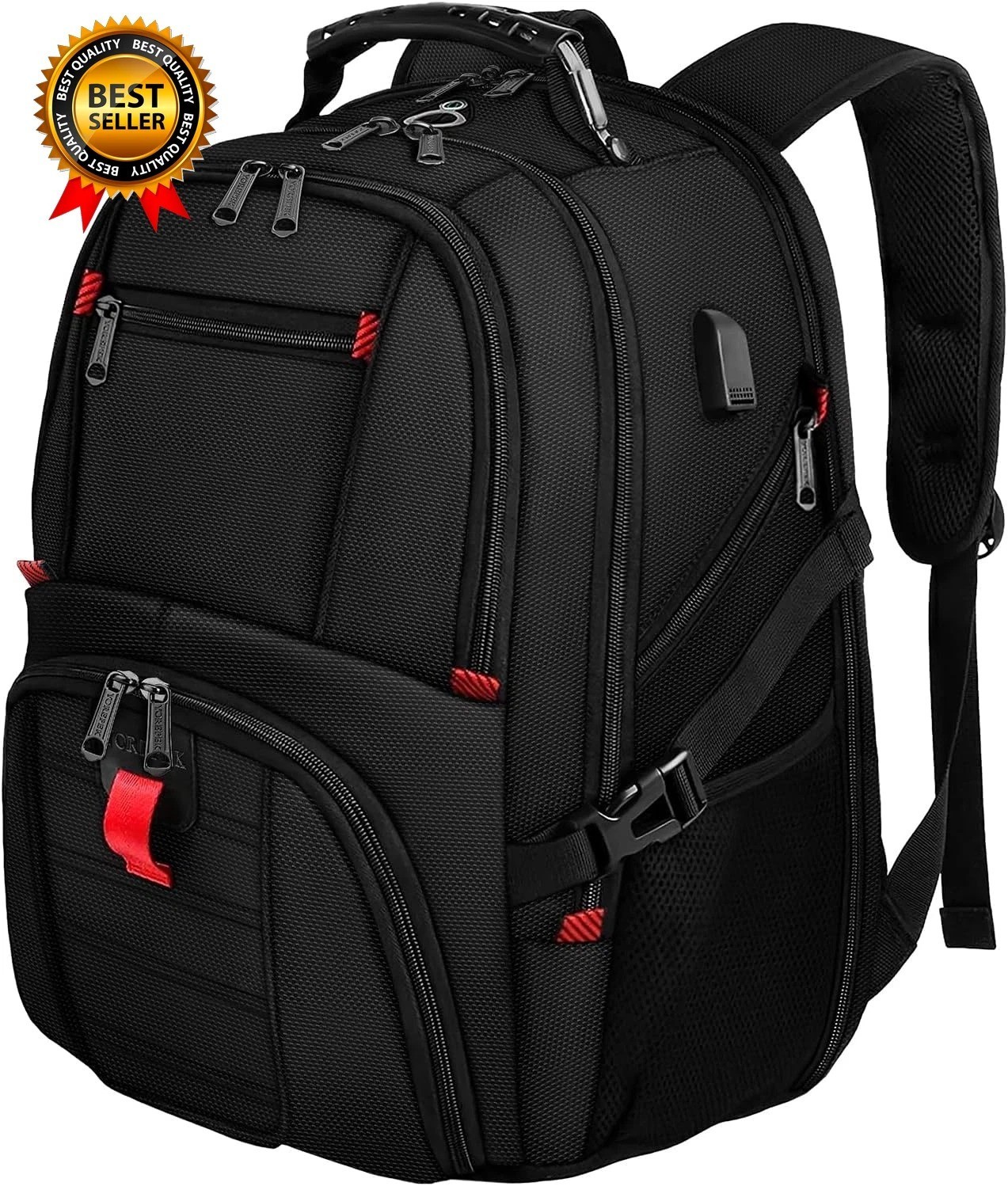 Travel Backpack Extra Large 50L Laptop Backpacks for Men Women Water Resistant