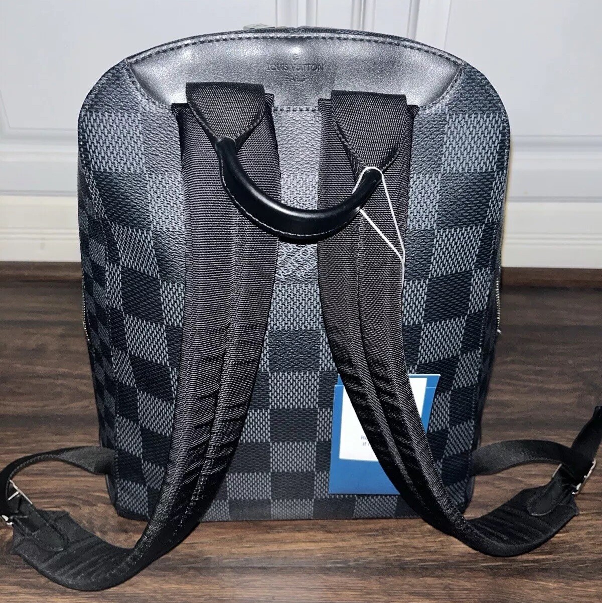 Louis Vuitton Campus Backpack Limited Edition Damier Graphite 3D Black N50009