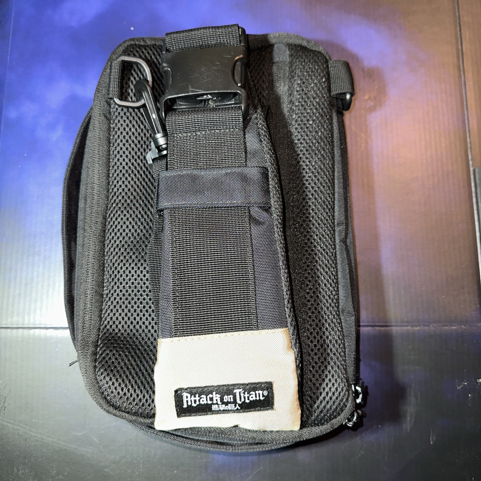 Black /Tan Tactical Anime Sling Bag “Attack On Titan” Scout Regiment