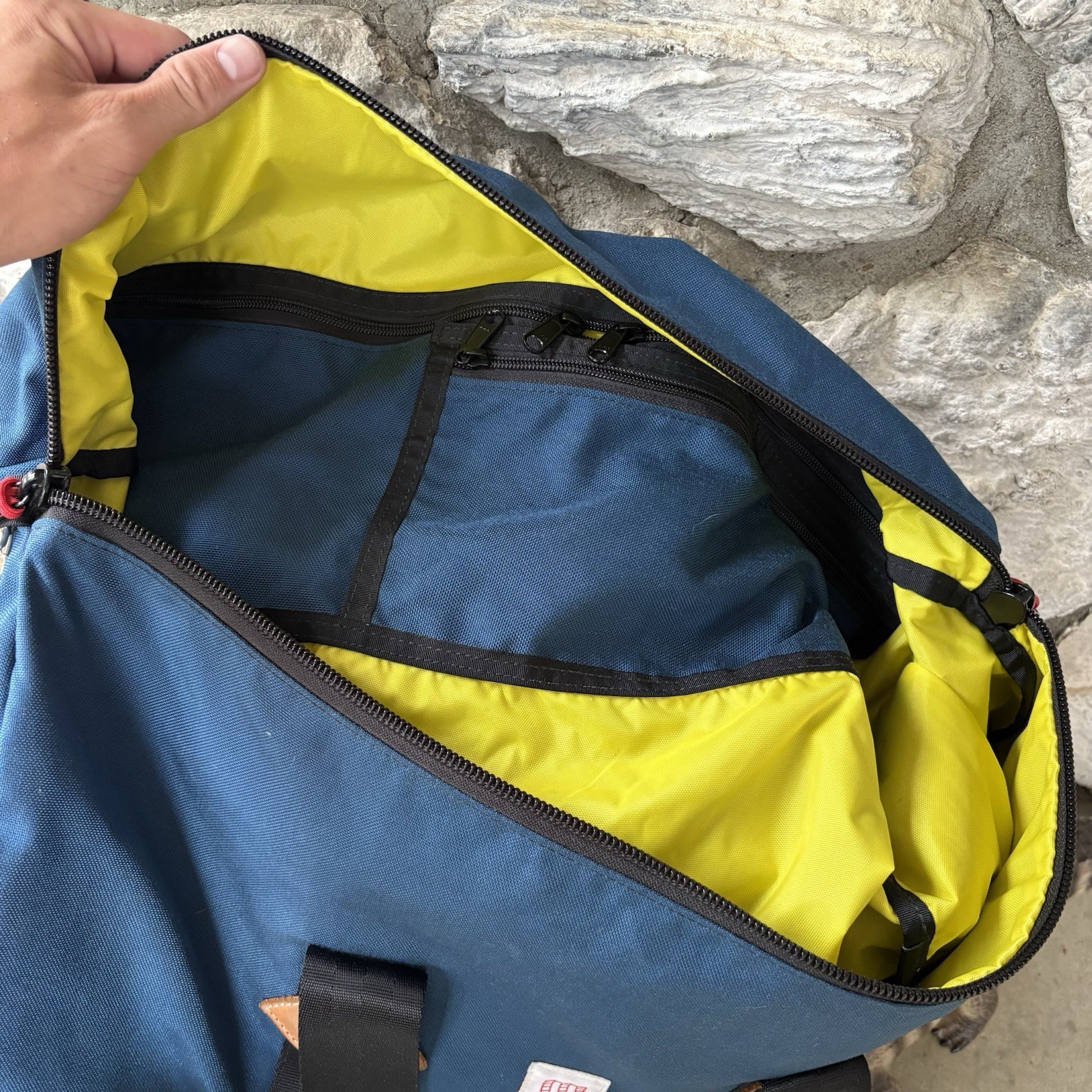 Topo Designs Classic Duffel Bag 42L With Handles and Removable Strap Made In US