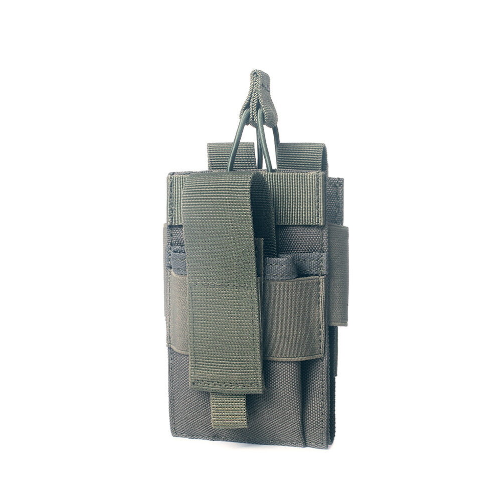 Tactical Nylon Universal Mobile Phone Case Bags MOLLE Waist Belt Backpack Pouch
