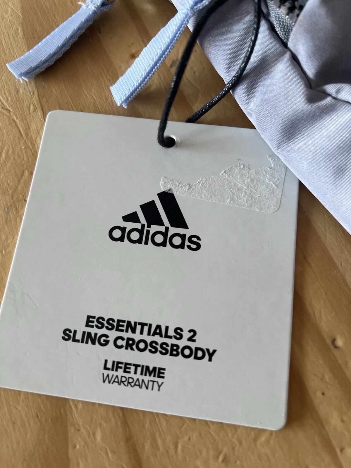 adidas essentials 2 sling crossbody Gray bag