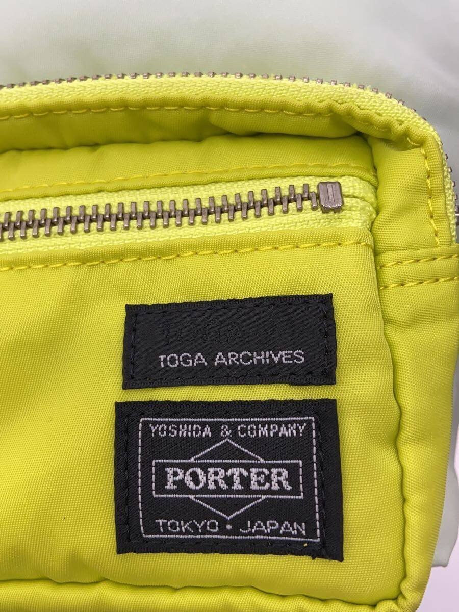 Authentic Porter x Toga Shoulder Bag Green 11.5cm Depth 22cm Height 16cm Width