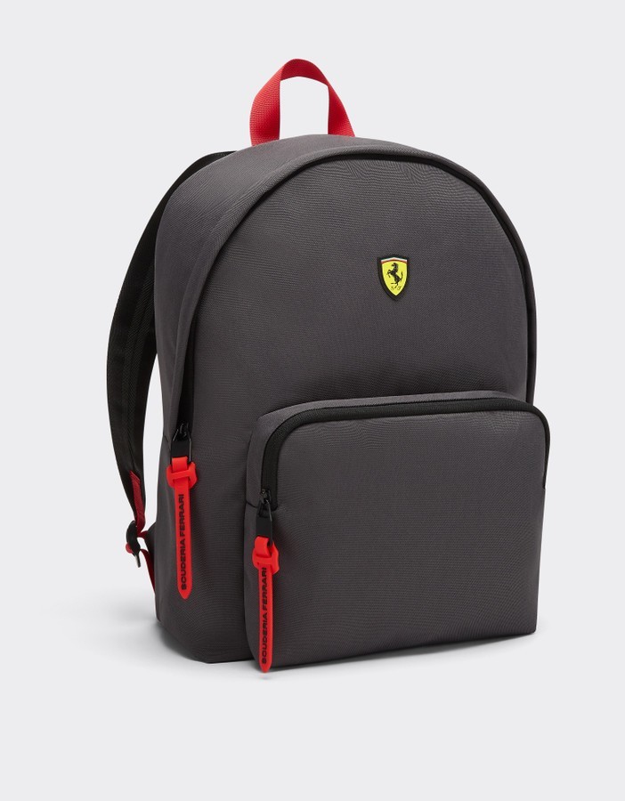 Scuderia Ferrari Black Red Backpack Horse Logo 270102123 *OFFICIAL*