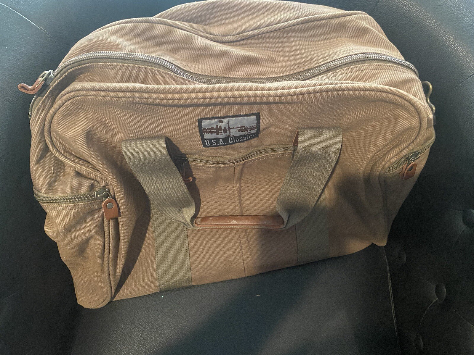 USA Classic Duffel Bag Green Lancaster