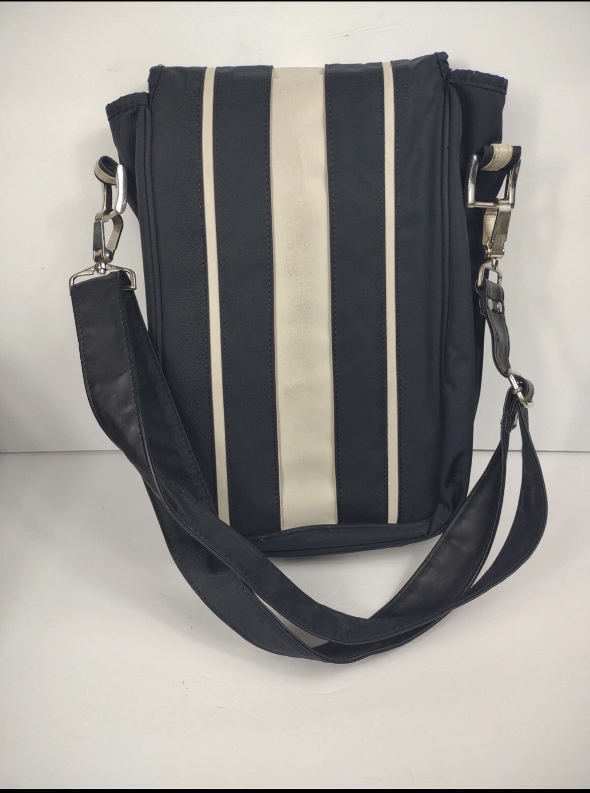 Nike Golf Duffle Shoe Bag Set Large Black White carry on overnight shoulder 2pc