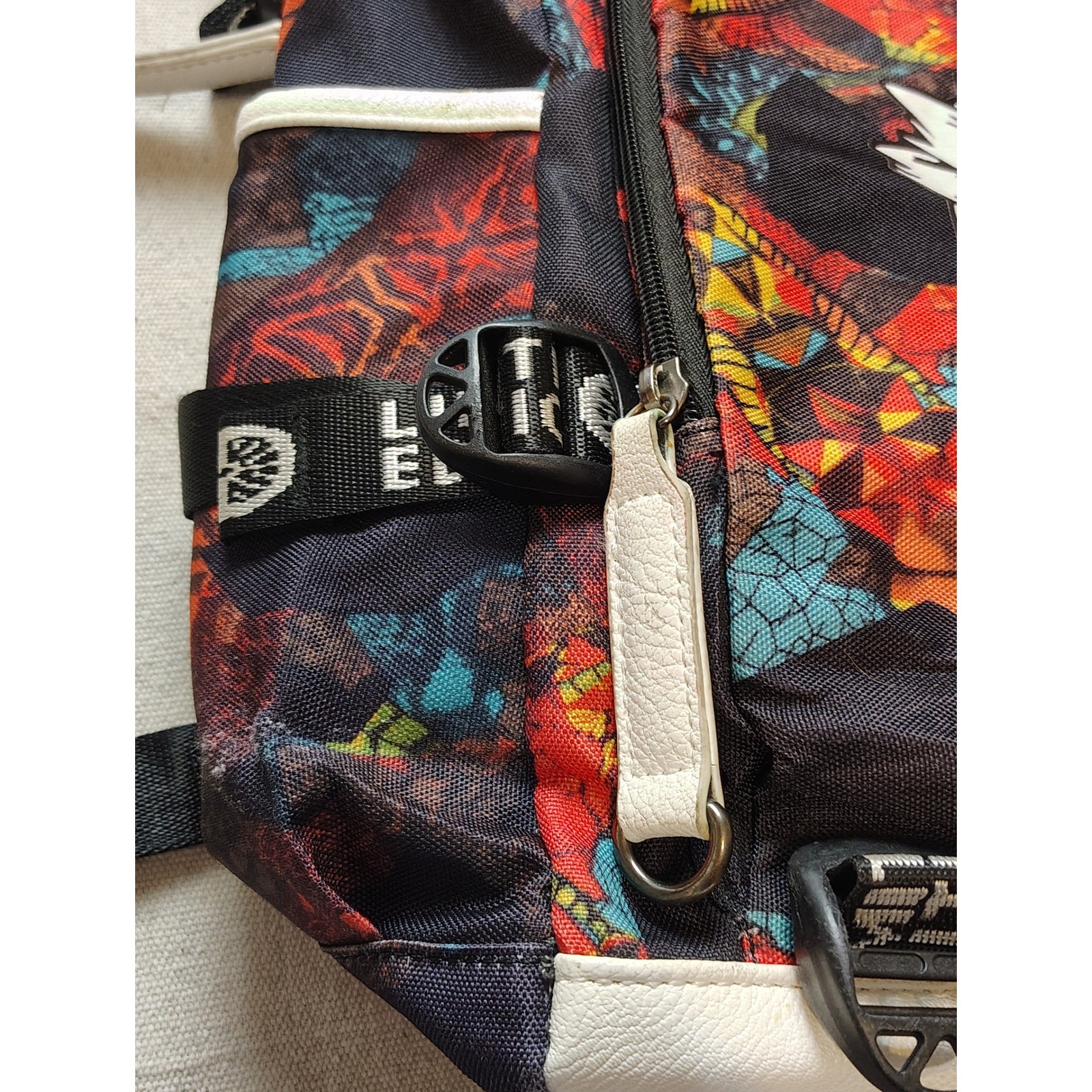 Aolida Naruto Shippuden Anime Backpack Multi Color Graphic Print Laptop Bag