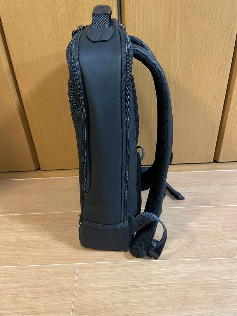 Tumi Alpha Bravo Davis Slim Business Backpack Coated Canvas 42cm