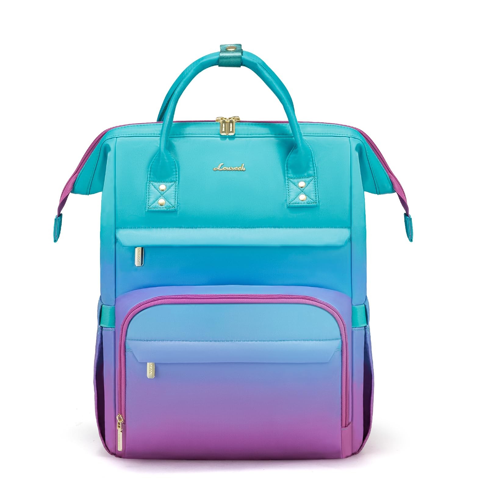 15.6 Inch Laptop Backpack for Women, Waterproof Anti~Theft Travel Bag