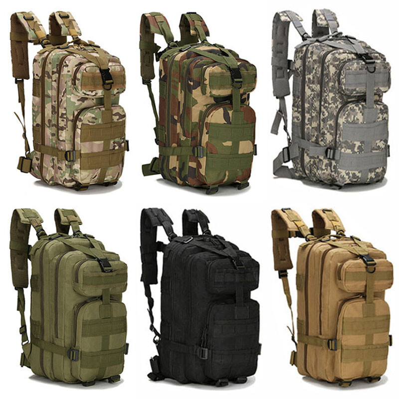 30L/45L Military Tactical Backpack For Men Molle Daypack 3Day Bug Out Hiking Bag