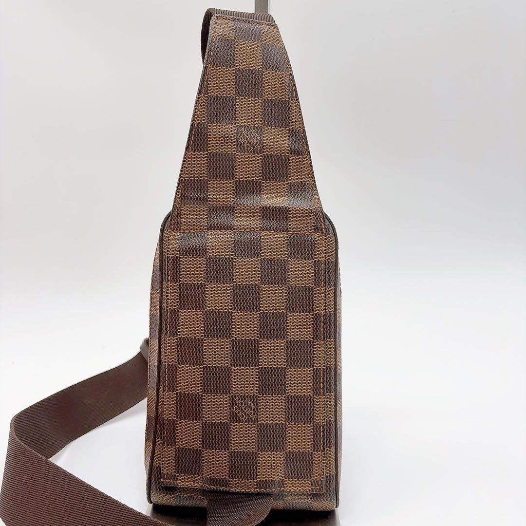 Louis Vuitton Geronimos Damier Body Bag Handbag Luxury Vintage 10.5x18x4cm