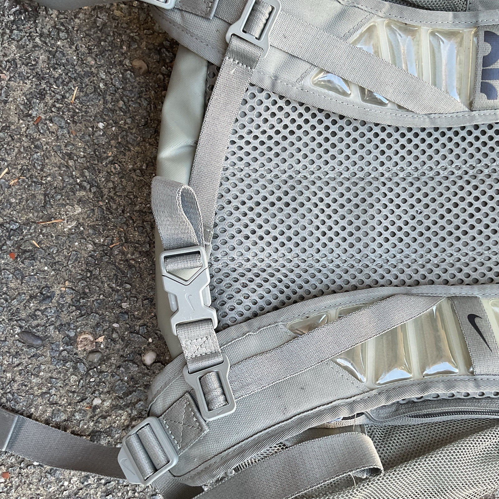 Nike Air Utility Speed Grey Backpack Unisex See Photos