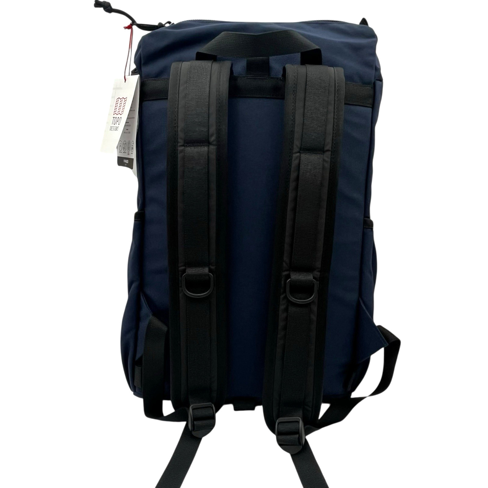 Topo Designs Men’s Y-Pack 24L Backpack Navy Blue Fits 15″ Laptop Travel Friendly