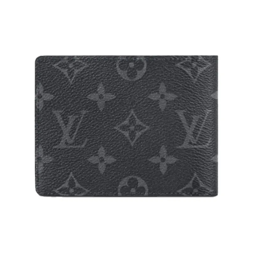 LOUIS VUITTON Monogram Canvas Multiple Wallet Card Holder Men’s 4.5×0.5×3.5 in