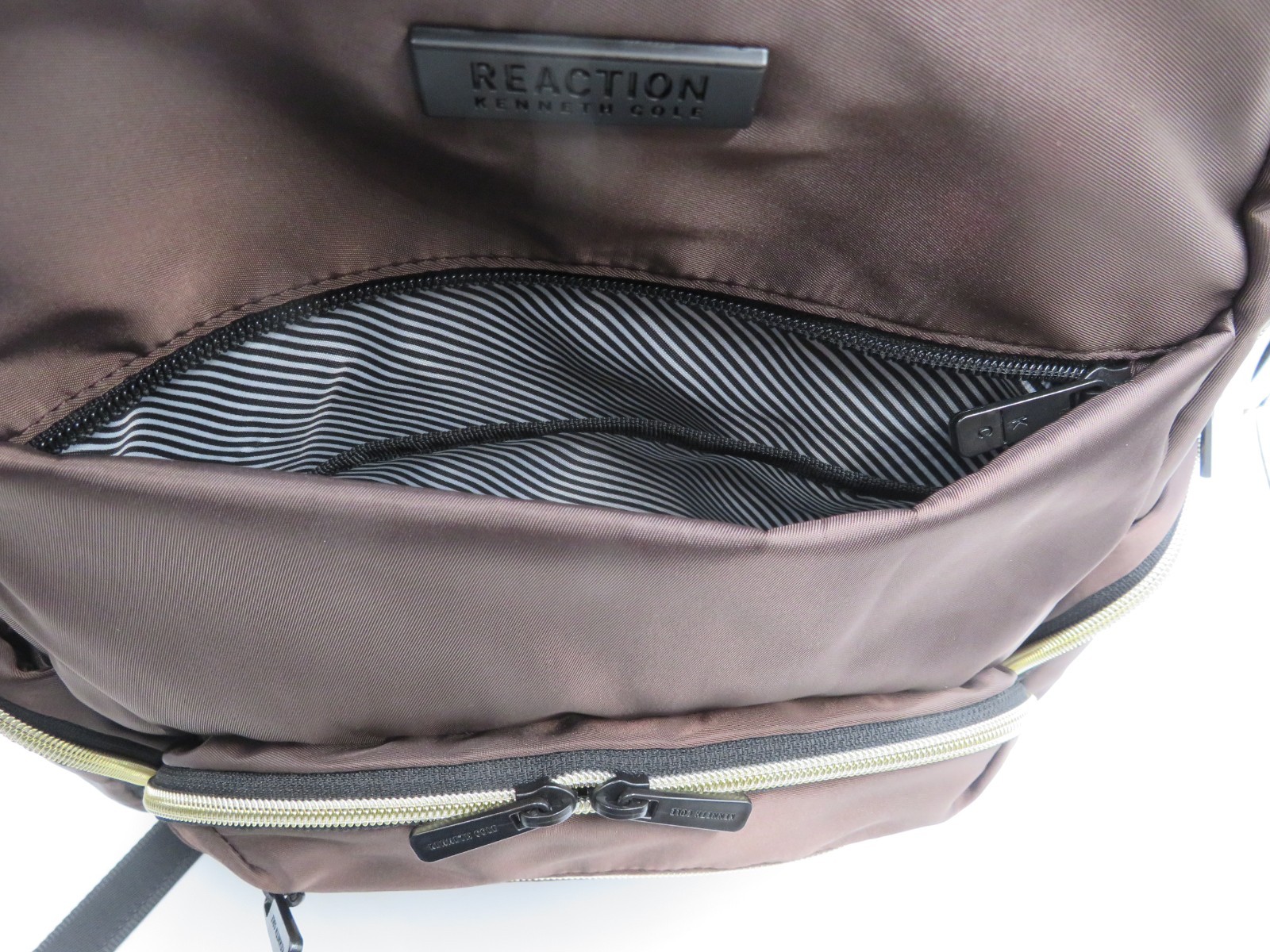 Kenneth Cole Reaction Sophie Backpack Chocolate Brown, fits 15″ Laptop