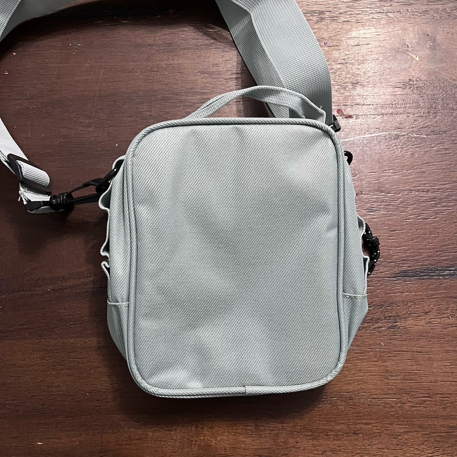 RVCA Mission Crossbody Bag Removable Strap, Front Zip Pocket Scrubs Green