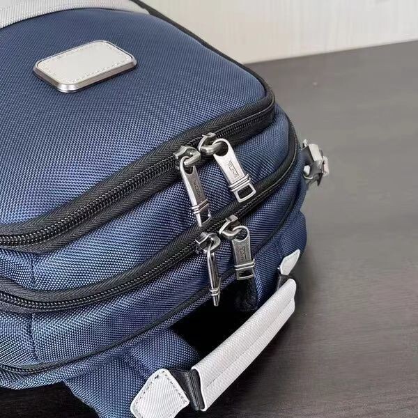 Tumi Alpha 3 Backpack Slim solutions Business Sports Nylon Navy / Gray Outlet