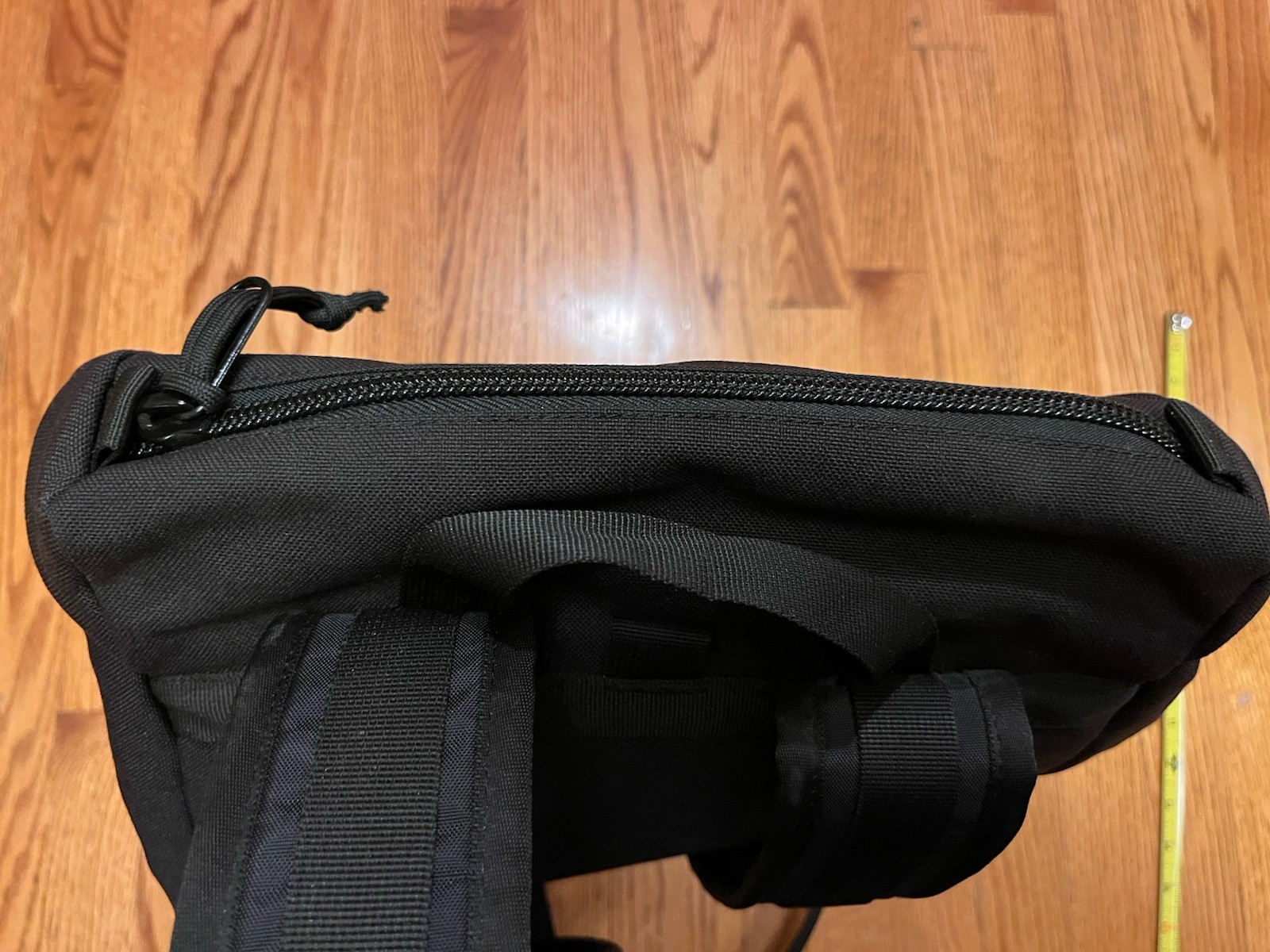 Topo Designs Y-Pack Laptop BACKPACK Black Google App Logo Flap Bag Tote Travel