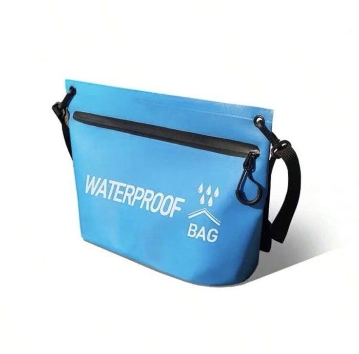 Black Waterproof Zip Bag