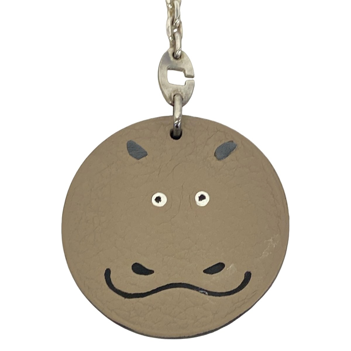 Authentic HERMES Keychain Leather From Japan