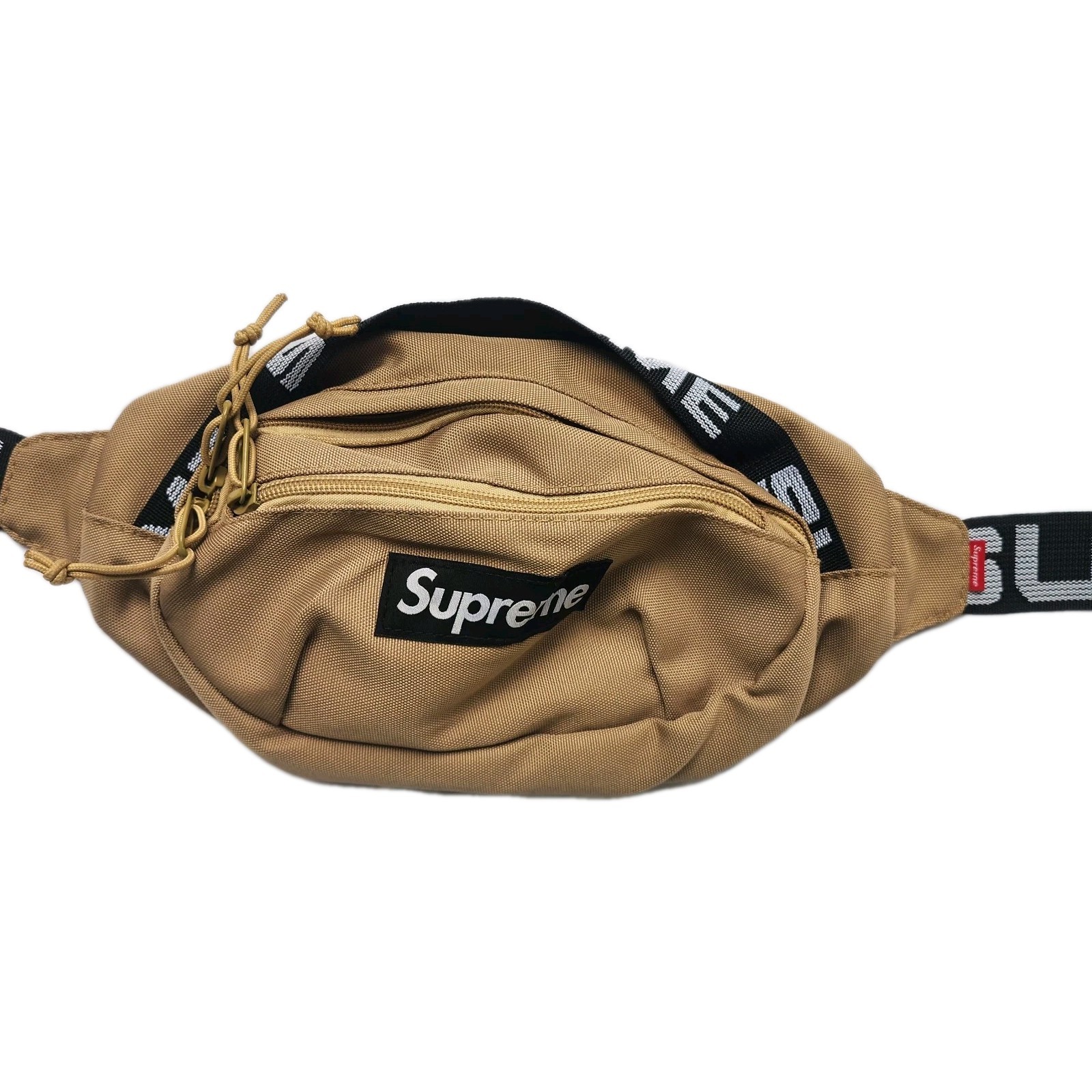 Supreme Tan And Black Fanny Pack